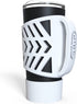 Gangster Armor Grip (White - Glow in the dark) Handle for your cup 20 oz Yeti RTIC Beast Simple Tumbler silicone sleeve & boot - 20 oz Rambler (White - Glow)