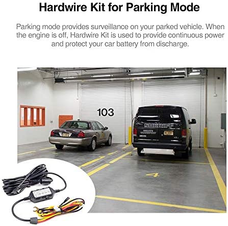 VIOFO HK3 ACC Hardwire Kit for A129, A129 Plus, A129 PRO, A129 IR, A119V3, Enables Parking Mode, Low Voltage Protection