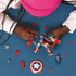 LEGO Marvel Avengers Classic Captain America Mech Armor 76168 Collectible Captain America Shield Building Toy, New 2021 (121 Pieces)