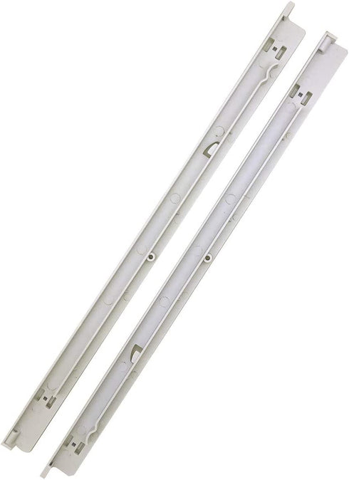 Refrigerator Pan Hangers (Left & Right) Replacement for Part# 240530601 & 240530701- Fit for Kenmore & Frigidaire Refrigerators