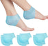 Heel Cups for Heel Pain,Heel Protectors, (3 Pairs Soft Gel?Plantar Fasciitis Relief and Heel Supports, Heel Sleeves Great for Heel Spurs , Heel Pain, Heal Dry Cracked Heels, Achilles Tendinitis