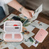 Canboc Hard Case for New Canon Ivy 2 Mini/Canon Ivy Mini/Canon Ivy CLIQ+2 CLIQ 2 CLIQ+ Photo Printer Mobile Wireless Bluetooth Instant Camera Printer, Mesh Bag fit Photo Paper and Cable, Rose Gold