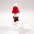 BESTOYARD 8pcs Mini Christmas Scarf Christmas Pet Scarf for Dog Cat and Wine Bottle Decoration for Xmas Party Holiday Dinner Table Ornament