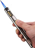 Butane Torch Kitchen BBQ Lighter Long Refillable Windproof Stainless Steel Lighters with Jet Flame