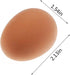 Liberty Imports Bulk Set of 24 Pcs Bouncy Eggs Realistic Fake Rubber Bouncing Balls (Brown)