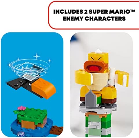 LEGO Super Mario Boss Sumo Bro Topple Tower Expansion Set 71388 Building Kit; Collectible Toy for Kids; New 2021 (231 Pieces)