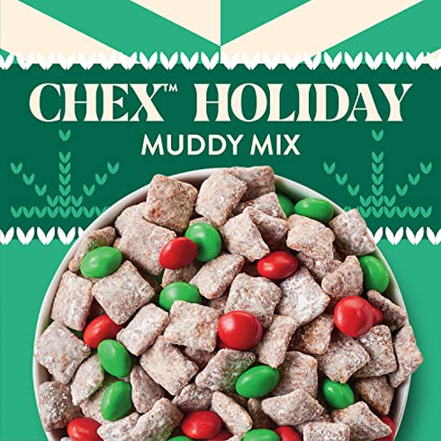 Chocolate Chex Gluten Free Breakfast Cereal, Homemade Chex Mix Ingredient, 12.8 OZ