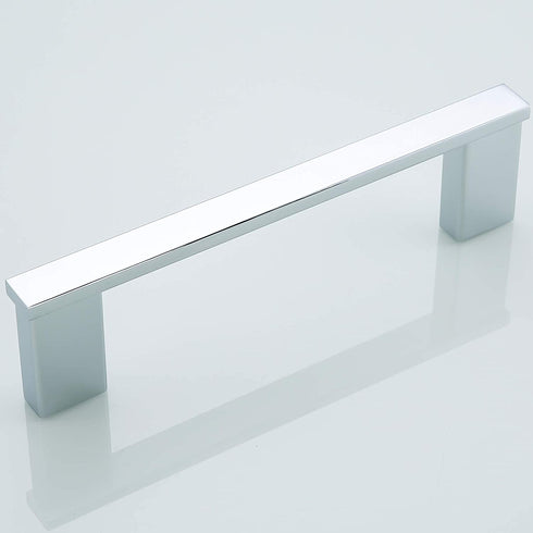 RANDOM 12-inch Bath Towel bar Bathroom Hardware Accessories Kitchen Nordic Minimalist Single-bar Stainless Steel Towel Rack Modern Hotel Style Wall-Mounted Mirror Chrome 96009-2-12C