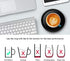 Smart Coffee Warmer, BESTINNKITS Auto On/Off Gravity-induction Mug Warmer for Office Desk Use, Candle Wax Cup Warmer Heating Plate (Up To 131F/55C) (Black)