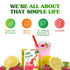 TRUE LEMON Raspberry Lemonade Drink Mix (30 Packets) Made from Real Lemon No Preservatives, No Artificial Sweeteners, Gluten Free Water Flavor Packets & Water Enhancer with Stevia, 3.17 Oz(Pack of 30)
