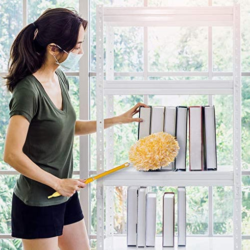 Millifiber Microfiber Reusable Refills for Swiffer Hand Duster, 360 Degree Dry Duster Heavy Duty Refills, 2-Pack (Handle is Not Included)