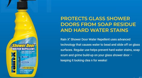 Rain-X 630023 Shower Door Water Repellent, 16 fl. oz.