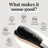 Detangling Brush. Detangler Hairbrush for Curly, Thick, Natural, Straight, Fine, Wet or Dry Hair for Women, Kids and Toddlers by Lily England (Rose Gold)