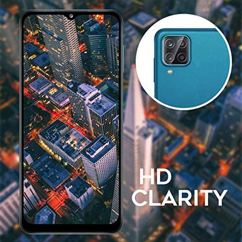 (3 Pack) Orzero Compatible for Samsung Galaxy A12 5G Camera Lens Protector (Flexible Glass), 2.5D Arc Edges HD Anti-Scratch Bubble-Free (Lifetime Replacement)