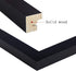 8x10 Picture Frame Set of 3 for Wall Mount or Tabletop Display,Made of Wood,Wall Mount 8" x 10"Photo Frame Poster Frames Decor,Black