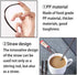 Coffee Stirrers Sticks 400 Individually Wrapped 6.7in?Disposable coffee straw stirring rod?Coffee Straw?Disposable Plastic Drink Stirrer Sticks Health and Safety Three-hole coffee straw