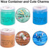 WUHUANIU Slime Kit with 3 Pack Butter Slimes,Candy Slime,Latte Slime and Blue Stitch Slime,Scented Slime Kit for Girls and Boys ,Super Soft and Non Sticky DIY Surprise Slime