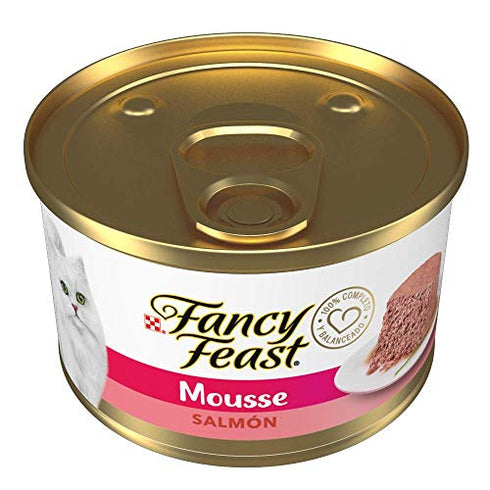 Fancy Feast Gourmet Salmon Feast Cat Food, 3 oz
