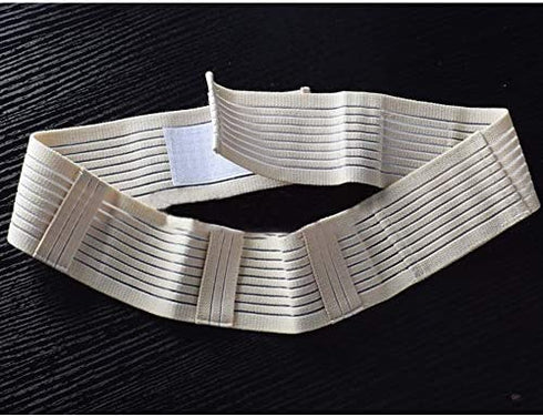 Stretchy Peritoneal Dialysis Belt, G/PEG Tube Holder - Feeding Tube Holder, Catheter Tube Storage Band (Medium)
