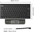 Bluetooth Keyboard, Arteck Stainless Steel Universal Portable Wireless Bluetooth Keyboard for iOS iPad 10.2-inch, Air, Pro, Mini, Android, Windows Tablets PC Smartphone Built in Rechargeable Battery
