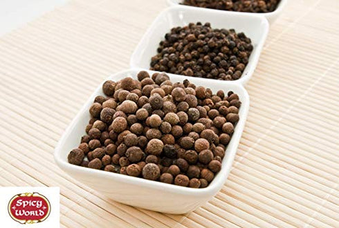 Allspice Whole Berries 3.5 Ounce Bag - by Spicy World (All Spice)