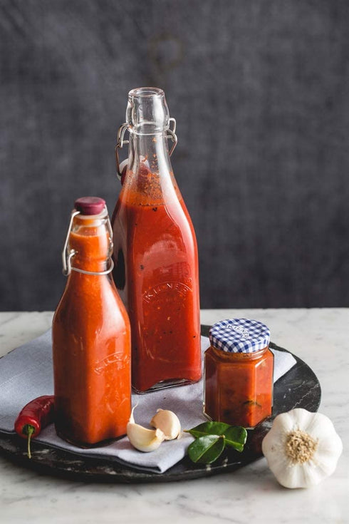 Kilner Square Clip Top Bottle, 9-Fl Oz