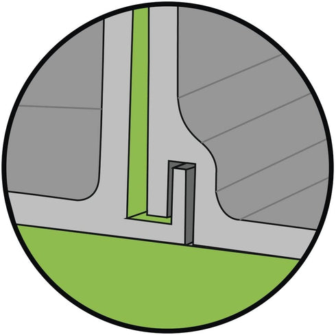 iDesign Clarity Interlocking Drawer Organizer for Cosmetics, Jewelry, Desk/Office Supplies, Crafts - 3 Compartments, Clear