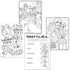 Lazy Days Barbie Live Life with Love Coloring and Activity Book - 96 Pages