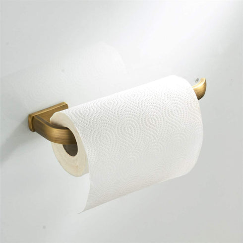 Flybath Towel Ring Holder Brass Antique Open Hanger Wall Mounted, Brushed Bronze