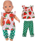 Ecore Fun Random 5 Sets 14-16 Inch Baby Doll Clothes Dresses Outfits Pjs for 43cm New Born Baby Dolls, 15 Inch Baby Doll, 18 Inch Girl Doll