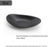 Black Ring Dish Centerpiece Jewelry Tray Key Tray Organizer for entryway, Dresser Decor Key Dish Jewelry Bowl Decorative Dish (Oval)