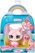 Kindi Kids Show N Tell Pets - Caterina The Kitten - 4" Pet and Shopkin Accessory - 2pc