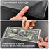 12 Sheets Paper Money Collection Supplies Pages, Currency Collecting Book Album Sleeves, 36 Pocket Money Stamp Page Holders for Standard 9-Hole Coin Collector Binder, 3 Pockets/Sheet