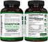Digestive Enzymes with Probiotics - Multi Enzyme Nutritional Supplement - Acidophilus Bromelain Papaya Papain Lipase & Lactase - Improve Digestion - 120 Pills - Arazo Nutrition