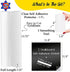 Clear Wall Protector Contact Paper - Self Adhesive Removable Vinyl Film Kitchen Cabinet Liner Transparent Plastic Foil Backsplash Oil Waterproof Heat Resistant Wallpaper Furniture Door Scratch Dog Cat