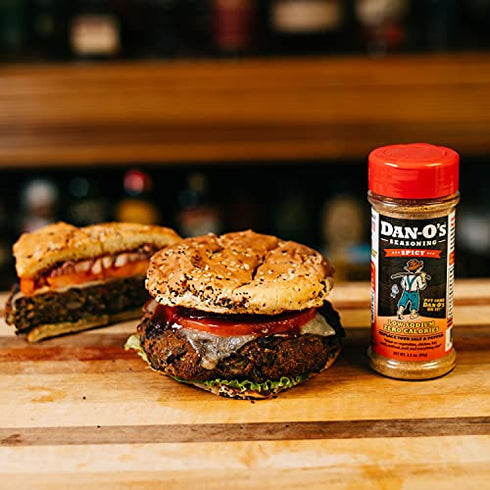 Dan-O's Spicy Seasoning | All Natural | Sugar Free | Keto | All Purpose Seasonings | Vegetable Seasoning | Meat Seasoning | Low Sodium Seasoning | Cooking Spices |1 Pack (3.5 Ounce)