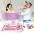 Hitituto Inflatable Tummy Time Mat Premium Baby Water Play Mat Fun Activity Center for Baby's Stimulation Growth and Sensory Development Ideal Infants Toddlers Baby Girls Toys for 3 6 9 12 24 Months