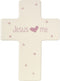 Precious Moments, Jesus Loves Me, Ceramic Cross, Girl, 164464
