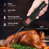 Meat Thermometer with Rechargeable Battery, Digital Kitchen Food Cooking Thermometer Accurate for Candy Oil BBQ Grill Smoker, Built-in Food Temperature Guide, Alarm, LCD Backlight, IPX7 Waterproof