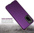 Galaxy S20 Case, WeLoveCase S20 5G Cover 3 in 1 Full Body Heavy Duty Protection Hybrid Shockproof TPU Bumper Three Layer Protective Case for Samsung Galaxy S20 5G 6.2 Dark Purple