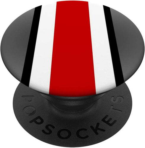 State of Ohio Ohioan Pride Striped Colors Graphic Design PopSockets PopGrip: Swappable Grip for Phones & Tablets