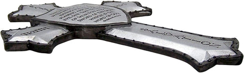 8.25" Armor of God Wall Cross - Ephesians 6:16-17