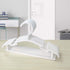 Kids Hangers Baby Hangers Childrens White Plastic Infant Clothes Toddler Junior Hangers 60 Pack