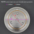 Microwave Glass Turntable Plate Roller Support Wheel Ring, Wheels Height 0.59" / 15mm, Outer Diamater 8.7" / 221mm - 2Pcs