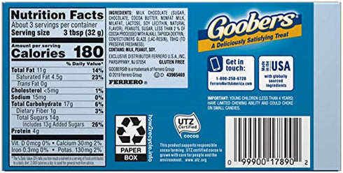 Goobers Chocolate Theater Box, 3.5 oz