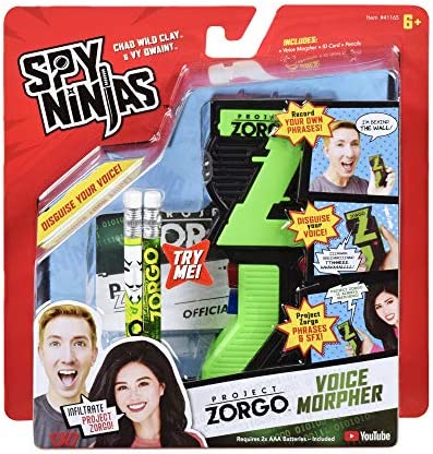 Spy Ninjas Project Zorgo Voice Morpher