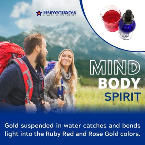 Liquid Gold Drops - Colloidal Gold - Nano Gold - Made from 99.99% Pure Swiss Gold - 100 ppm - Ascension Aid - Brain Boost - Enhance Awareness, Clarity, Dreams, Intuition and Memory