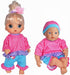 5-Pack Doll Clothes Outfits Accessories Play Set for 10"-12" Dolls Includes Hair Bands and Hats