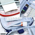 Empty First Aid Bag Emergency Kit - 2Pcs Travel Size Survival Kit Small Medicine Bag Office First Aid Kit Paramedic Bag Outdoor First Aid Kit for Car - Home First Aid Bags Empty Medicine Bag - BURIUS