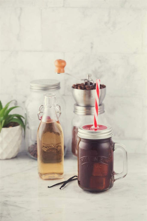 Kilner Square Clip Top Bottle, 9-Fl Oz